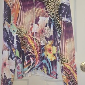 Alberto Makali Artistic Multicolor Jacket